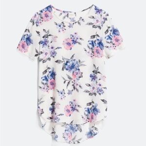 Floral Print Women's Top